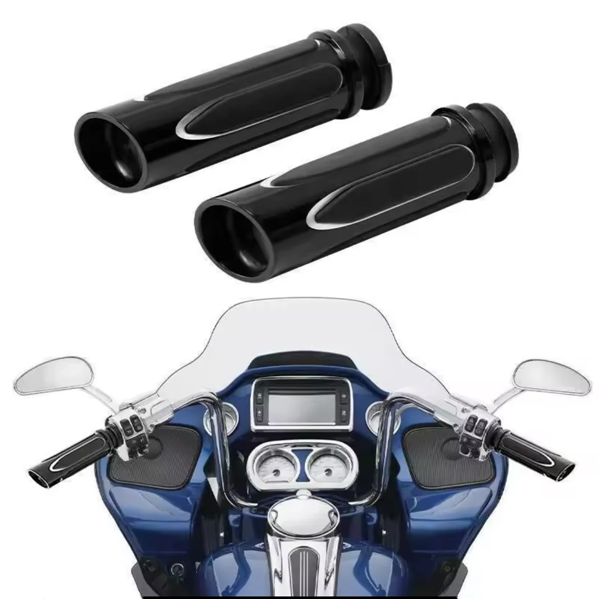 

Motorcycle Handle Bar Grips Footrest Foot Pegs Shifter Peg Nail For Harley Sportster 883 Touring Dyna Breakout Softail V-Rod