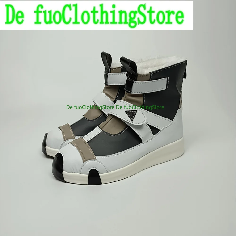 DefuoClothing StoreArknights Nieuwe Operator Aurora Cosplay Schoenen Laarzen Game Anime Game rollenspel Halloween Party Props Schoenen