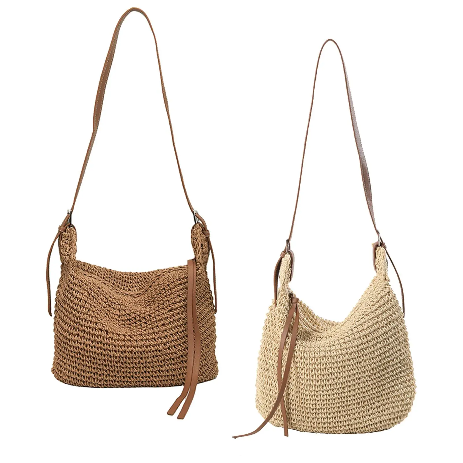 Elegante bolso de hombro para mujer, bolsa cruzada ajustable elegante para el trabajo de verano