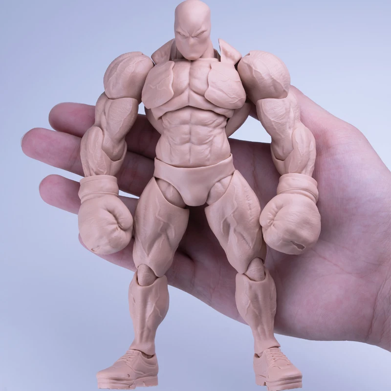 in stock Q4 Romankey UMS003 Big Guy GUY 1/12 Scale Male Soldier Super Flexible Joint Strong Muscle Body For 6in Action