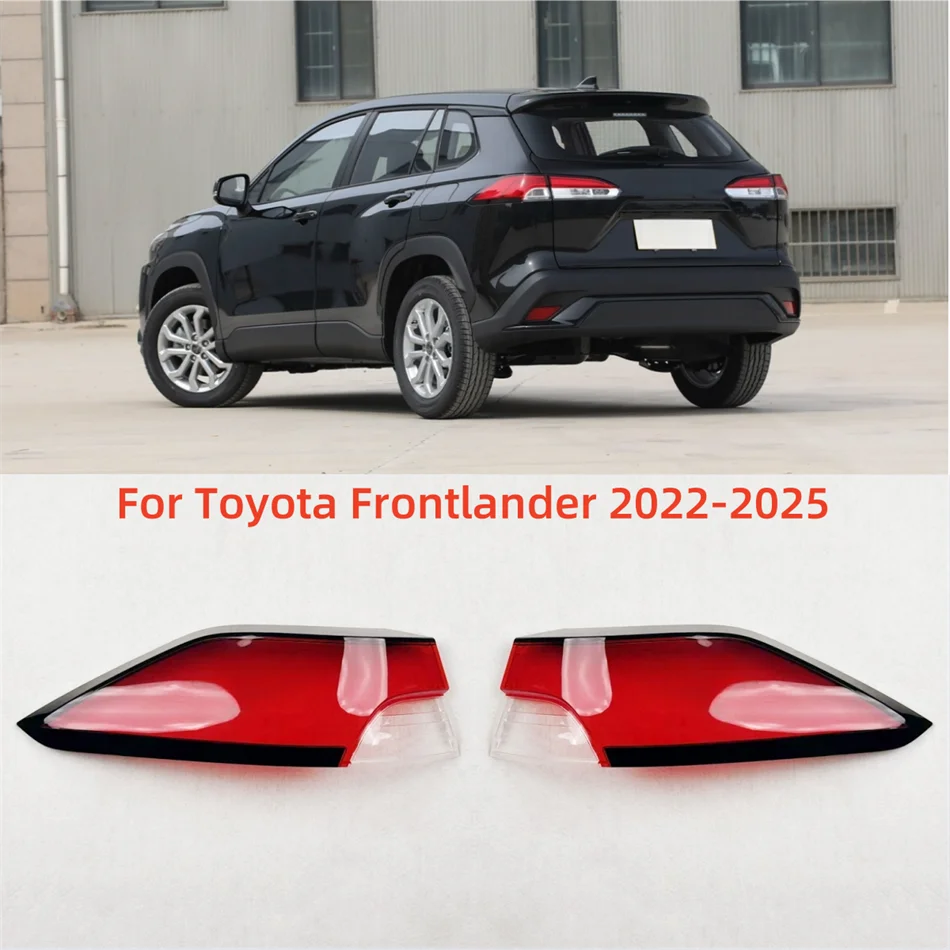 

For Toyota Frontlander 2022 2023 2024 2025 Rear Taillight Shell Tail Lamp Cover Brake Lights Mask Replace The Original Lampshade