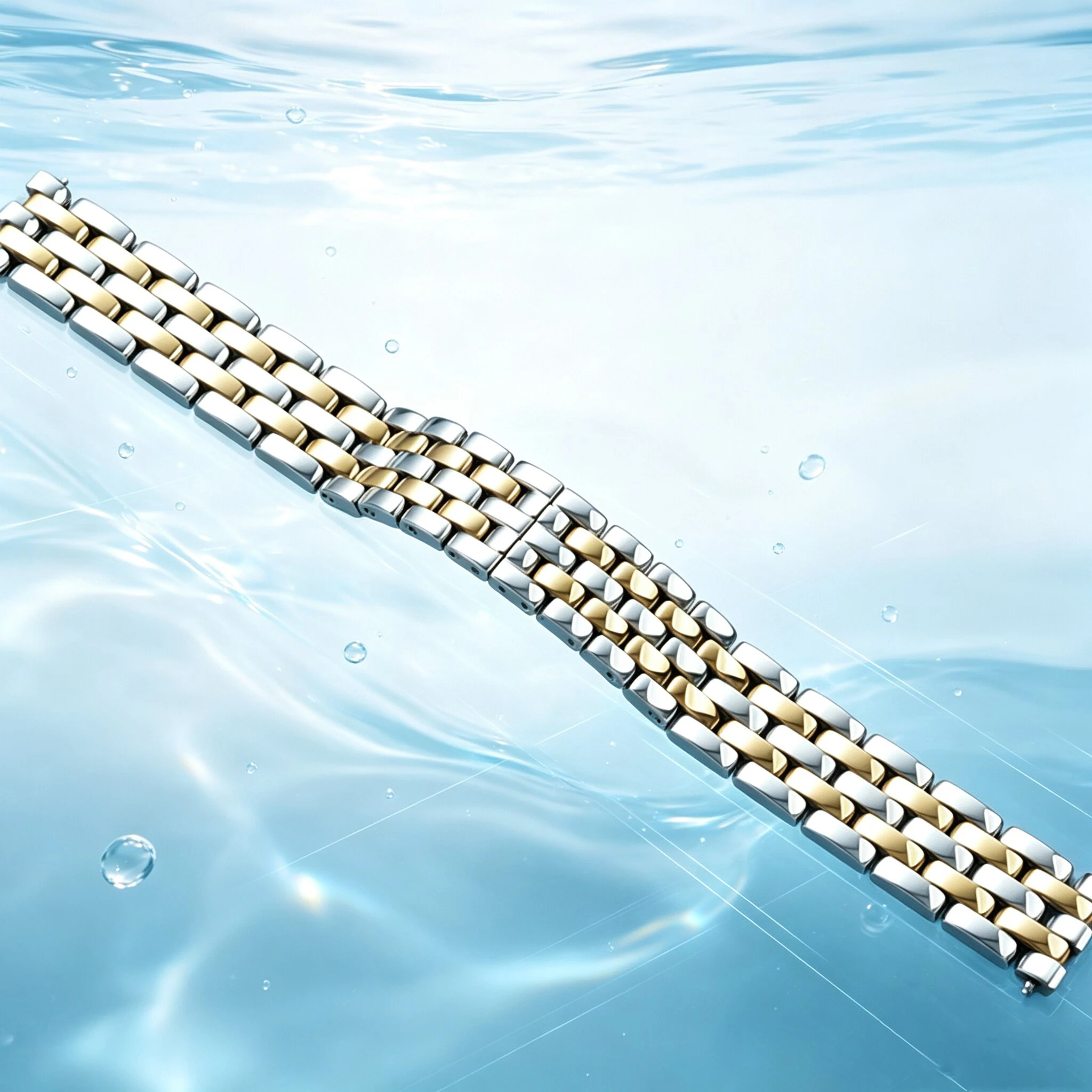 For Cartier Sandus Cheetah Strap Stainless Steel Strap 0013 0015 0007 Series Men's and Women's Metal Bracelets 18MM 15MM 12MM