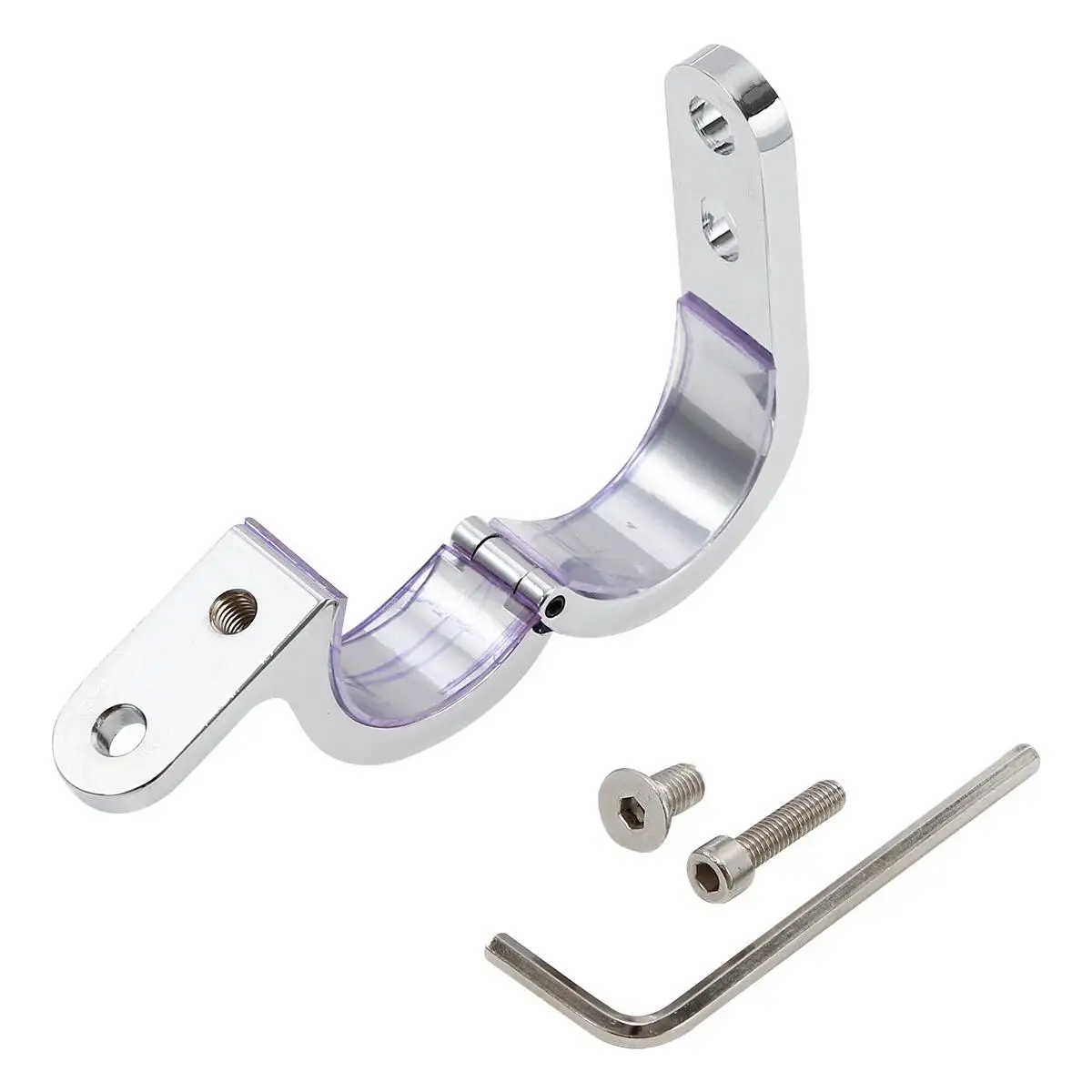 1.25" 32mm Motorcycle Bike Handlebar Universal Mounts Clamp Clock Car Bell Kit For Harley Davidson Honda Yamaha Suzuki Kawasaki view 5