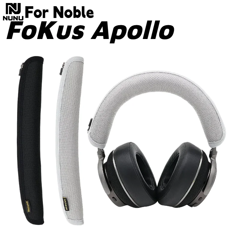 

NUNU Comfortable Zipper head beam protective cover For Noble FoKus Apollo Headphones Head Beam Sleeve Cover