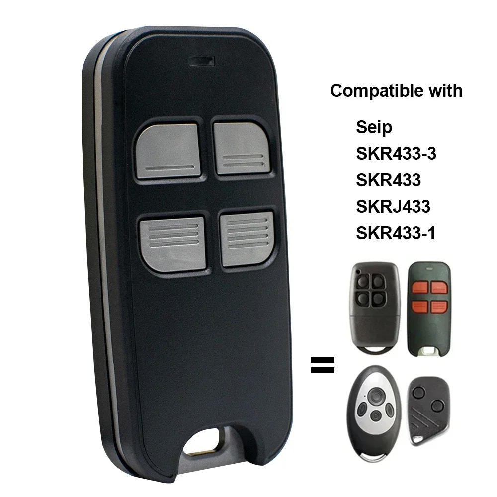 Imagem -02 - Seip Controle Remoto de Garagem Skrj433 Skr4331 Skr4333 433.92mhz Rolling Code Command Door Opener Pcs