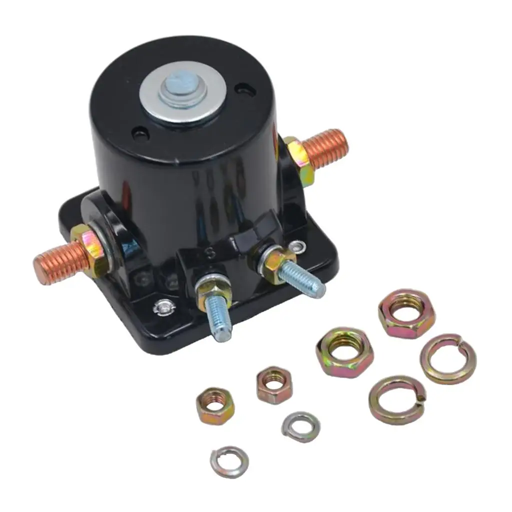 Easy Install Marine Starter Solenoid Relay 12v Replacement Part for Outboard Boat Engine Johnson Mercury Sierra