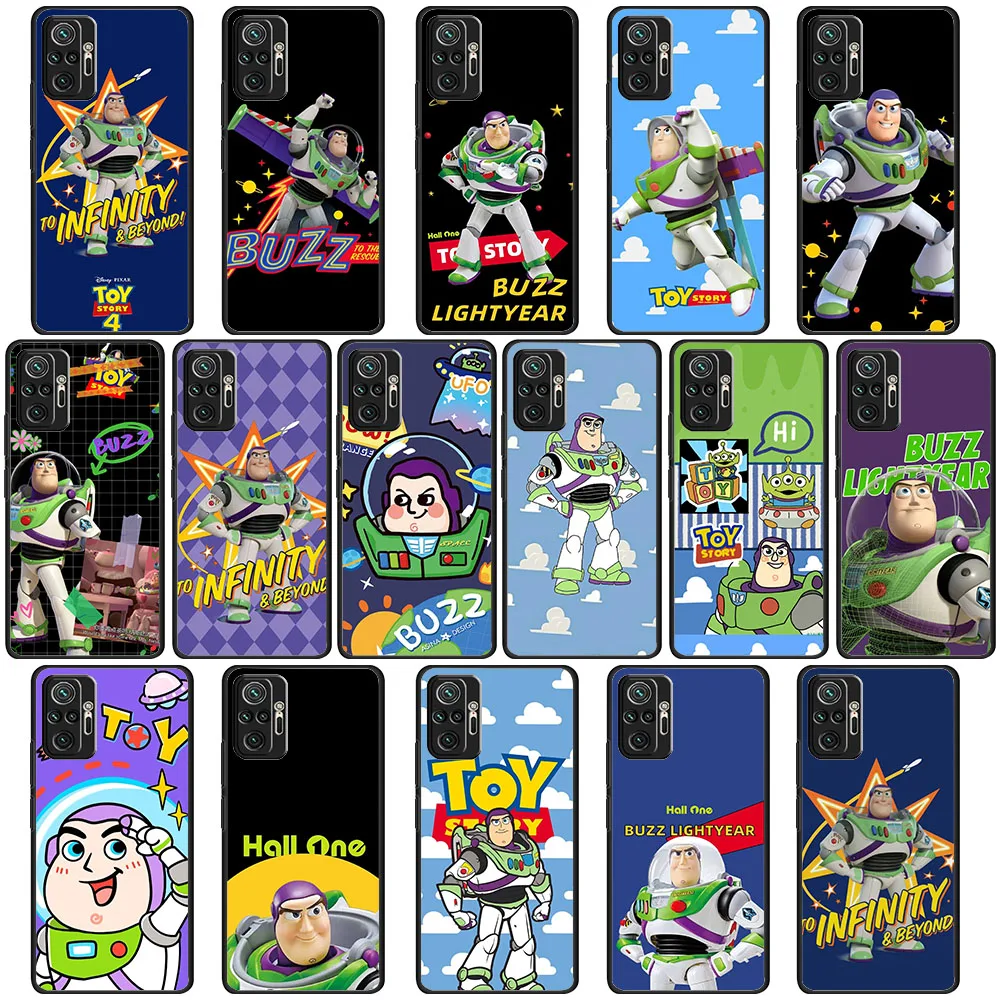 KX-18 Buzz Lightyear Silicone Case For Realme 5S 6 6i 6S 7 8 C11 C25S C25Y X2 XT C31 Pro