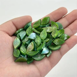 20Pcs/Lot New Acetic Acid Leaves Beads Petals Charm Connectors Diy Earrings Hair Tassel Jewelry Making Resin Acessories