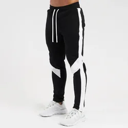 Clothing Fitness Fashion Trend Men Printing Design Clothing Trousers Drawstring Casual Sweatpants Jogging Sports Fitness Pants