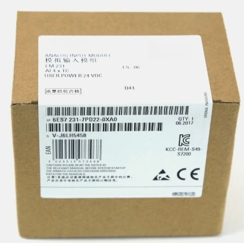 

Brand New Original 1pcs 6ES7231-7PD22-0XA0 Hot selling products in stock Fast delivery