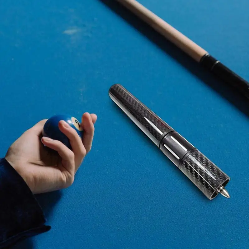 

Cue Extension Billiard Extension Cue Comfortable Grip Handle Accessory Outdoor Training Court Carbon Fiber Butt End Lengthener