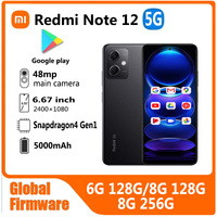 Xiaomi Redmi note 12 5G Smartphone global firmware 48MP 5000mAh 6.67\