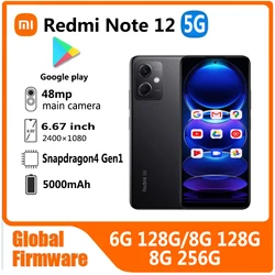 Xiaomi Redmi note 12 5G Smartphone global firmware 48MP 5000mAh 6.67