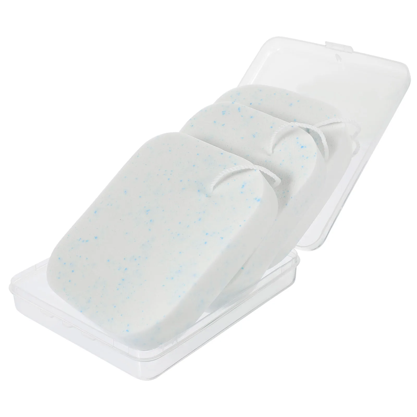 

1Set Multi-Function Facial Cleaning Sponges Compact Face Scrubbers Reusable Exfoliating Portable Face Cleaner Hanging Sponge