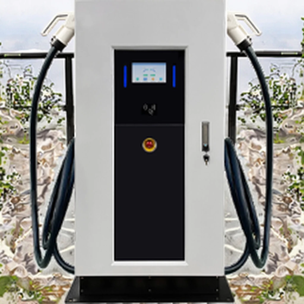 80kW Commercial EV Charger DC Charging Pile New Condition Floor-Mounted Stations CE Certification for Parking Lots Highways