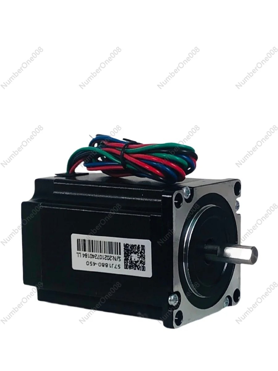 

57J1880-450-LL 57 DC two-phase stepper motor shaft 8mm Adaptable driver 2DM542