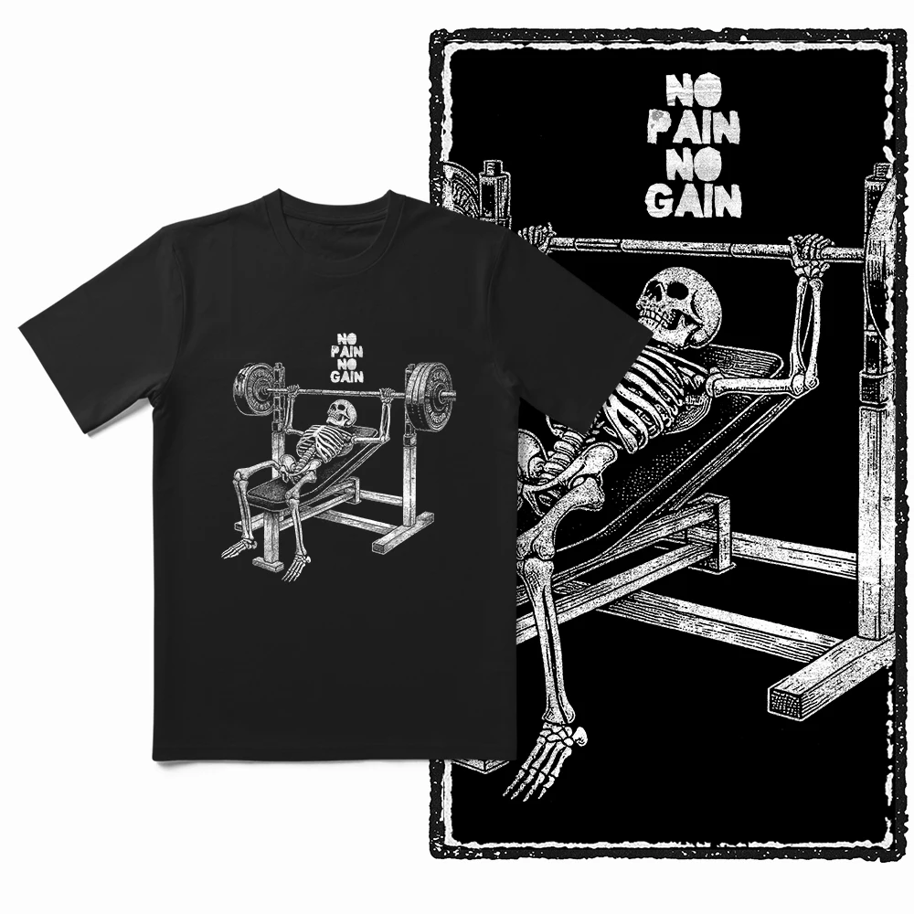 Coolmind YG Body building gym Cotton Exclusive Graphic Men T shirt for men cotton Big Size Cool BLACK men's novelty tee shirt