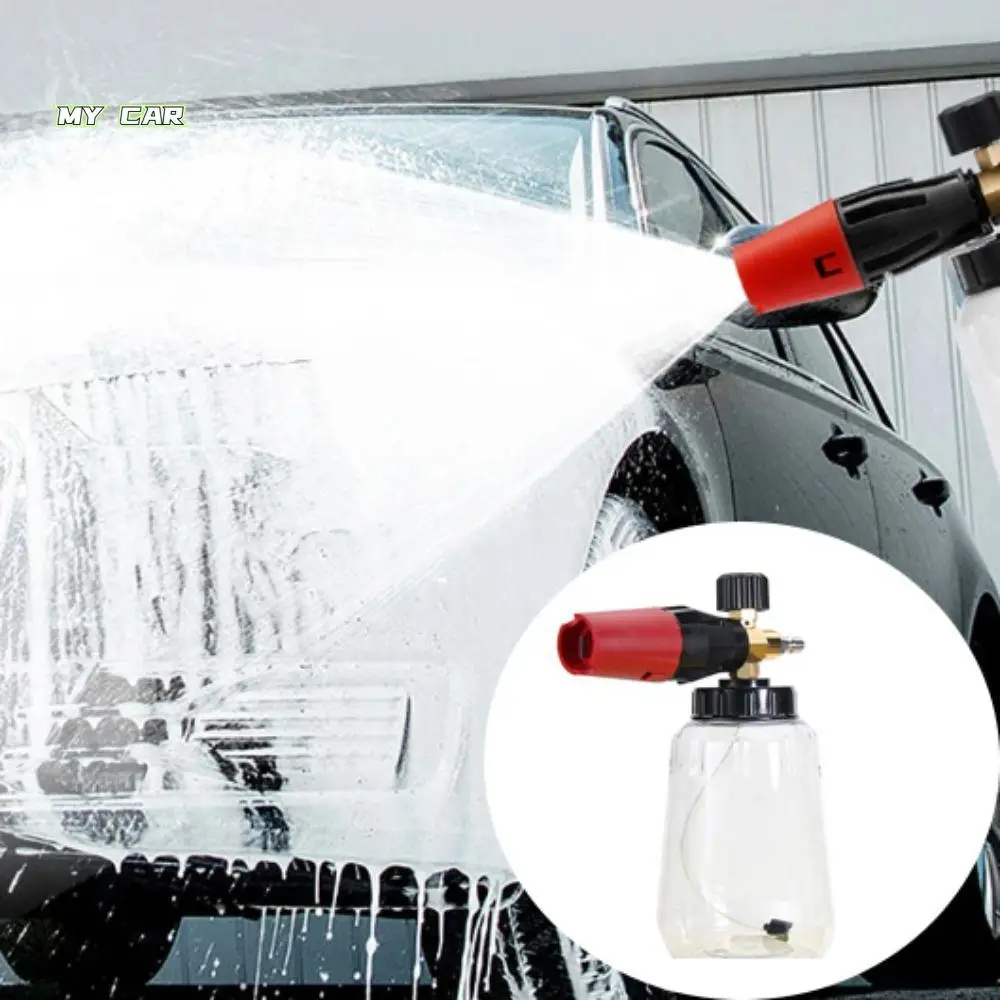 

Adjustable Big Mouth High-Pressure Foam Spray High-Pressure Professional Foam Bottle PA Material Adjustable Nozzle