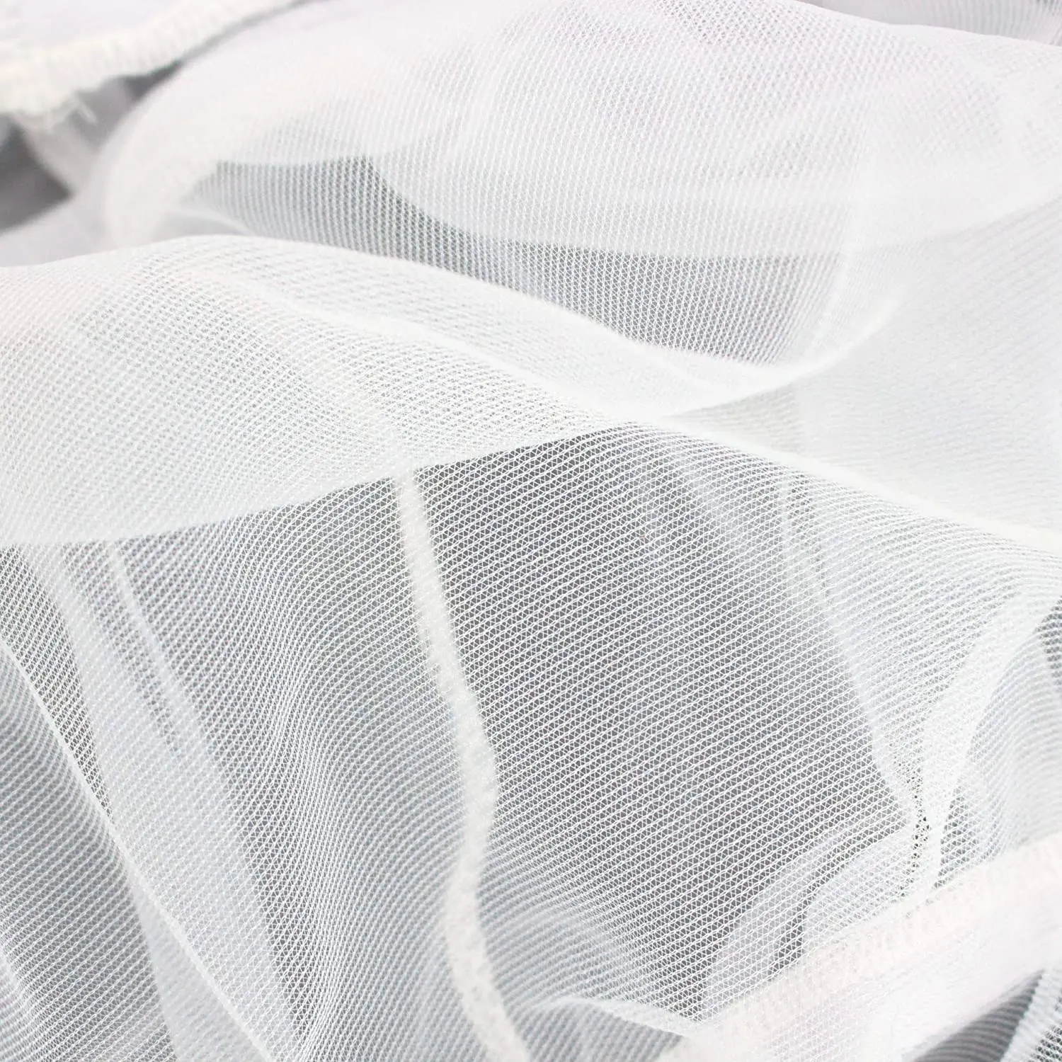Universeller Vogelkäfig-Samenfänger, Schutznetz, Abdeckung für Papageien, Nylon-Netz, Netzbezug, luftiges Käfignetz, dehnbarer Rock für runde, quadratische Käfige – Detail 8