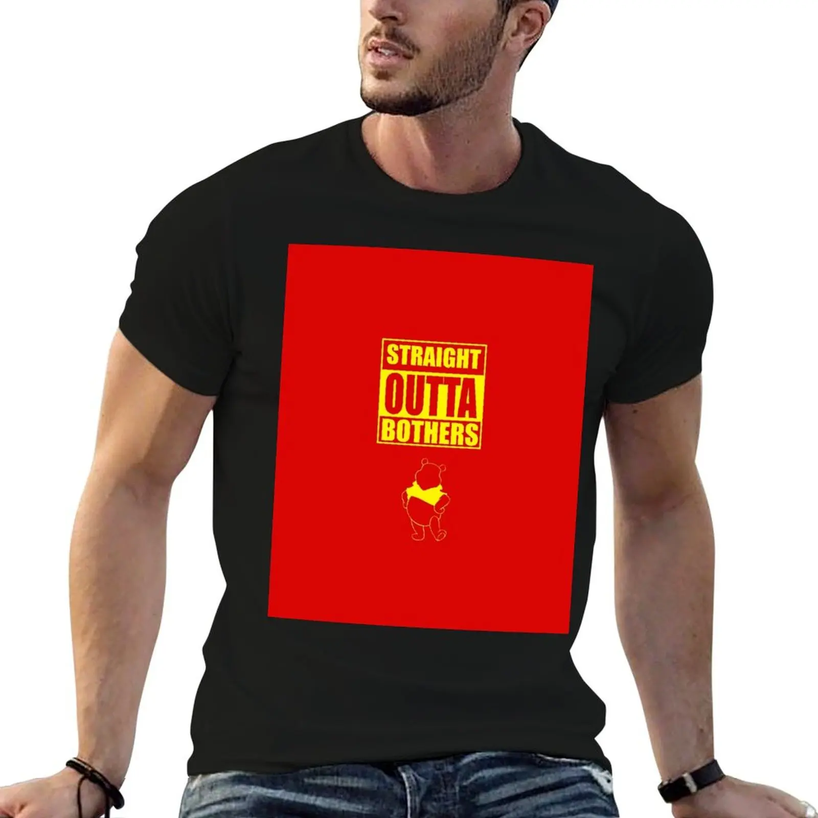 

Straight outta bothers T-Shirt t shirts for man cotton funny man t shirt cotton T-Shirt