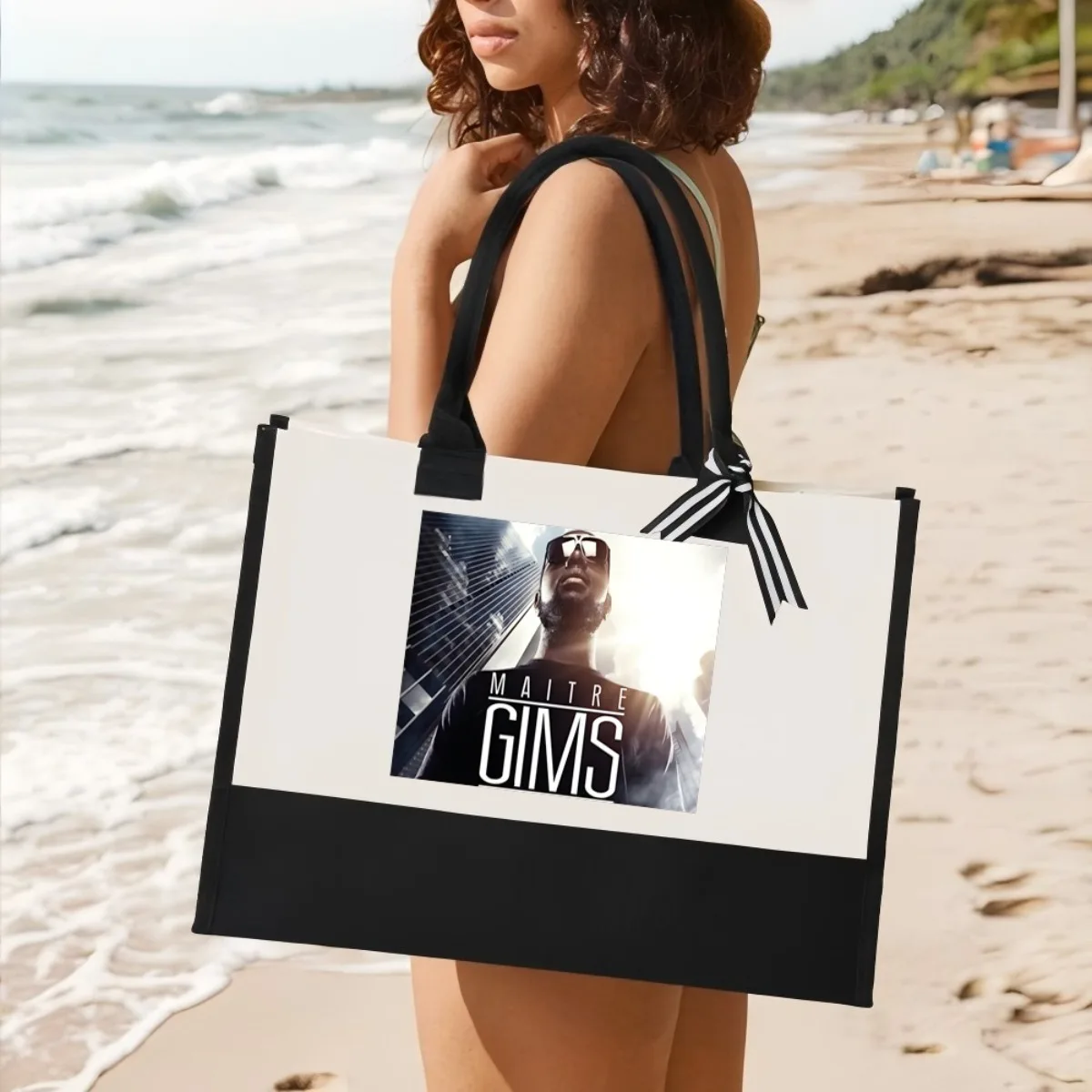 GIMS Mon Innov Apart Ohio 2026 Neu eingetroffen, modisch, praktisch, geräumig, wiederverwendbar, Tragetasche, Musterdruck, 2-Ton, robust, groß, S