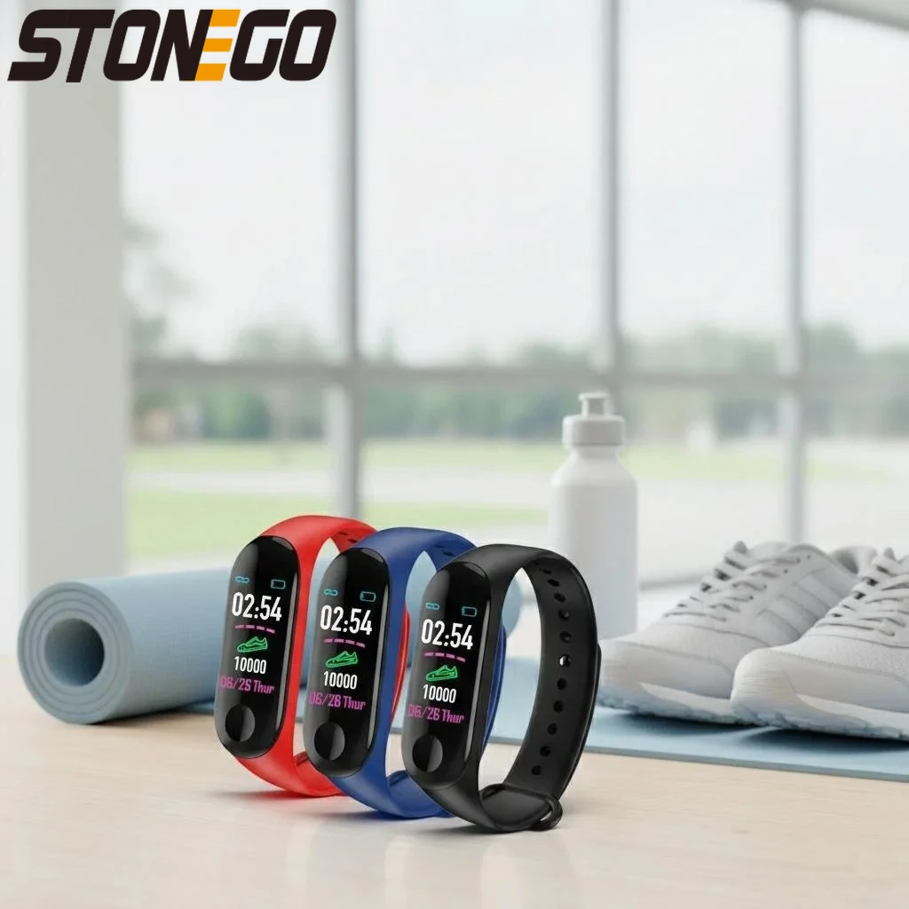 

Waterproof Fitness Tracker Outdoor Activity Monitor Heart Rate Step Counter Calorie Tracker Call Message Alerts