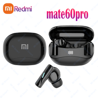 XIAOMI Mate 60 Pro Bluetooth Earphones Ear Earbuds Wireless Headphone for Stereo Noise with Mic Sports Hifi Headsets Touch Contr