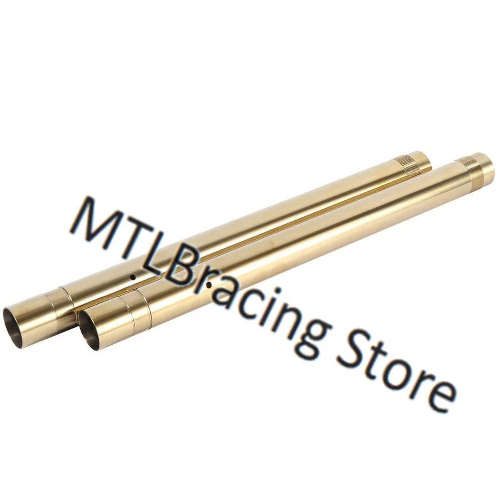 Silver/Gold Front Fork Suspension Inner Tubes For Honda RVF400 NC35 1994-1996 41x500mm Shock Absorber Pipes Fork Inner Leg