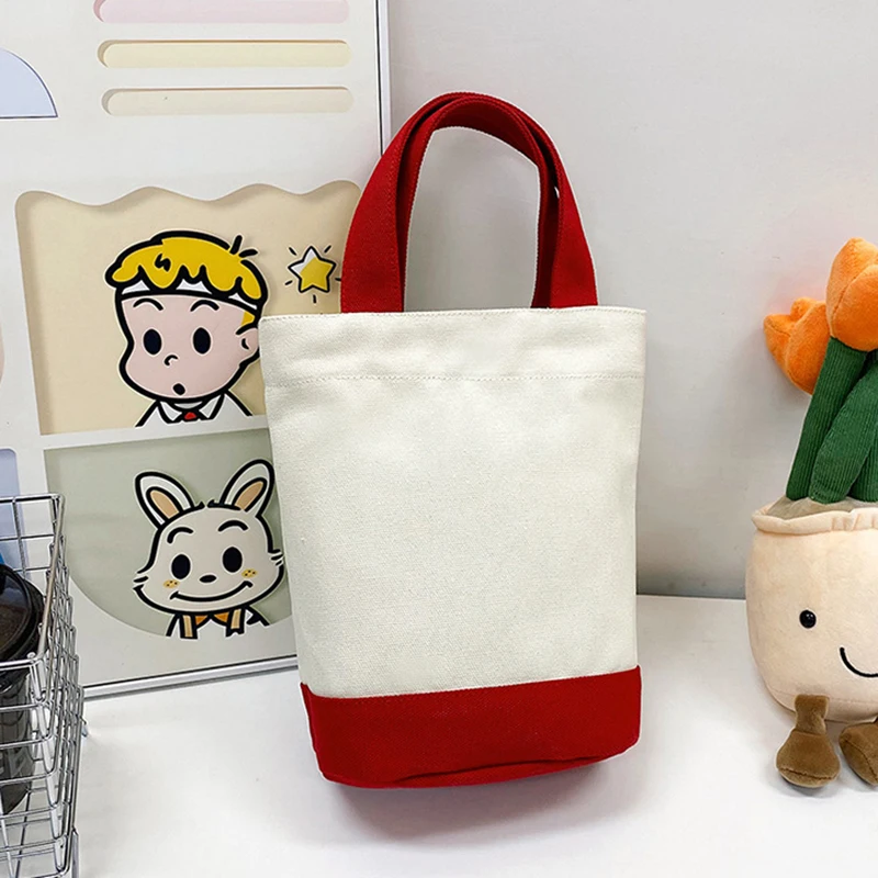 MINISO Snoopy Bag Women\'s Canvas Bag Casual Large Capacity Handbag Cartoon Cute Print Bucket Bag Shopping Bag