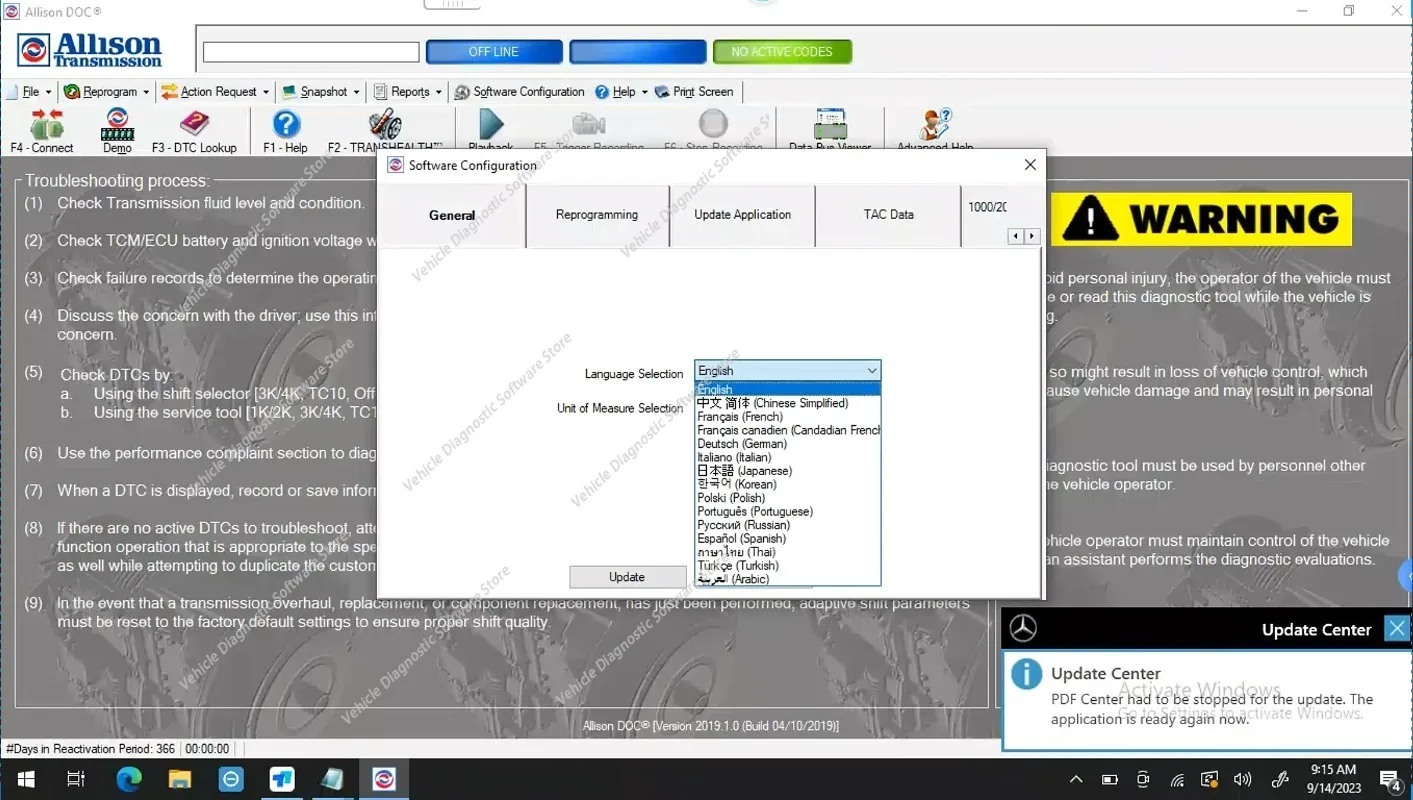 2026 Hot Allison DOC 2019 + Keygen +GEN5 File Transmission PC-Service Tool Can Work for NEXIQ Tool Support Remote Installation