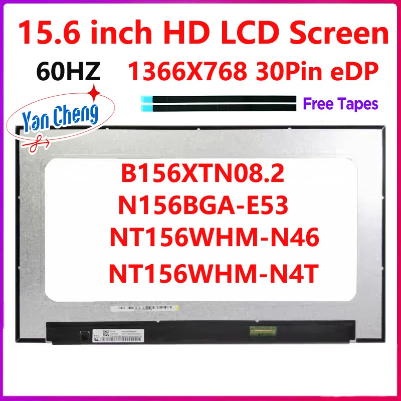 Imagem -01 - Laptop Display Painel Substituição para Dell Latitude 3520 15.6 B156xtn11.2 Nt156whm-n4t Nt156whm-n46 N156bga-e53 hd laptop display painel substituicao para dell latitude 3520 156 b156xtn112 nt156whm n4t nt156whm n46 n156bga e53 hd 01