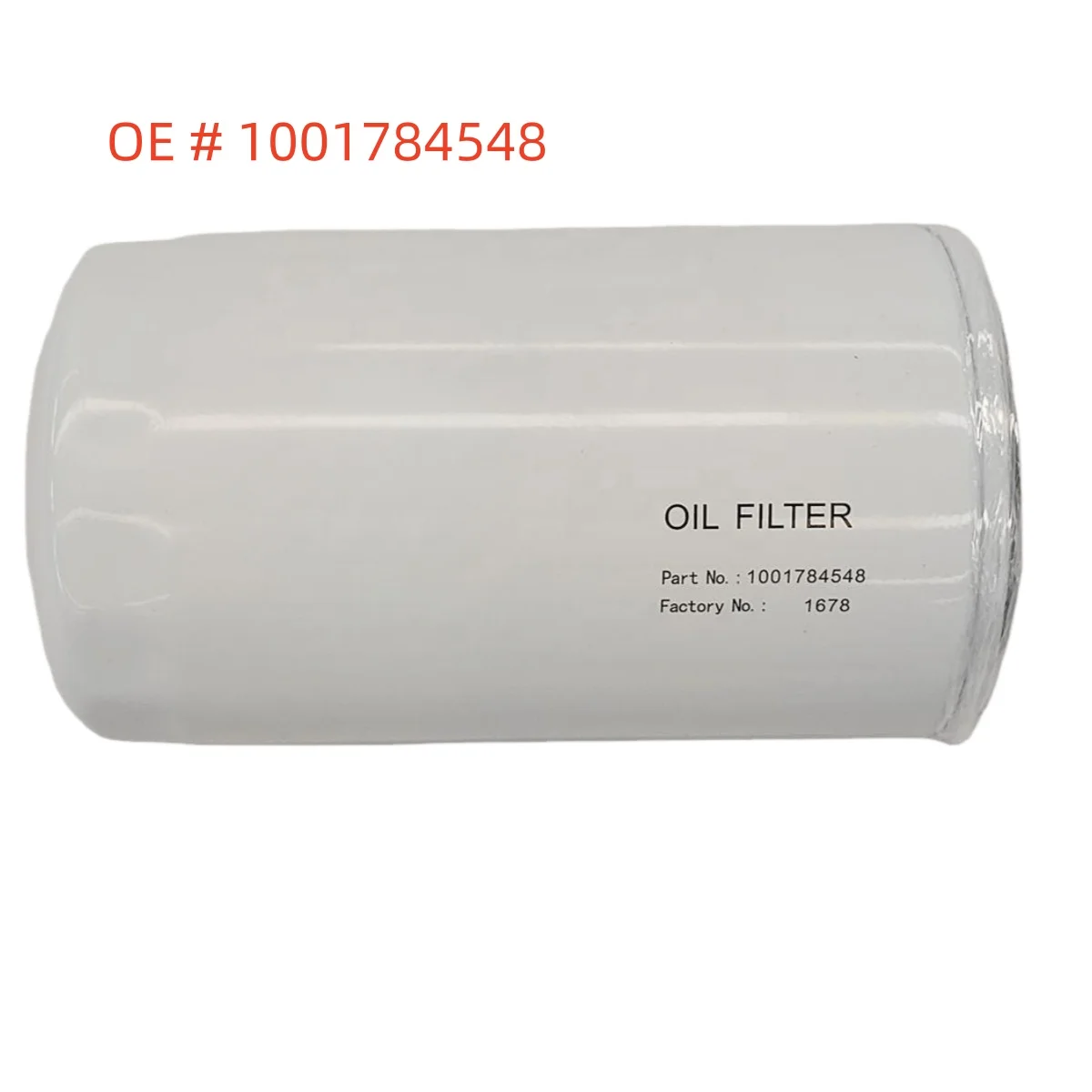 

High Quality New 1001784548 engine oil filter For Weichai