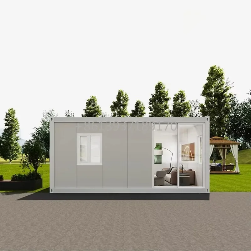 Prefab Detachable Container House Flat Pack Structure for Easy Shipping New Concept in Home Design