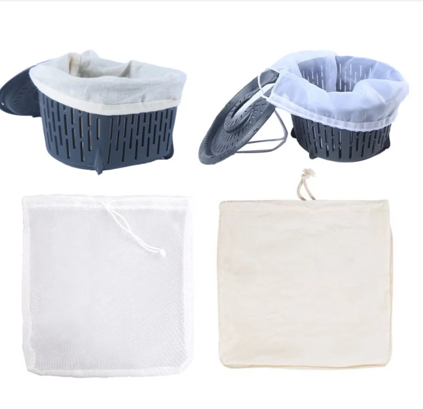 1PCS Soy Milk Juice Strainer Gauze Bag Mesh Bag 120 Mesh For TM5/TM6 Thermomix Machine Robot Kitchen Cooking Machine Accessory