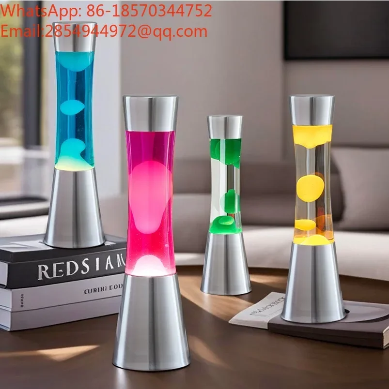 XIN  Lava Floating Jellyfish Lamp Living Room Decoration Bedside Night Light Romantic Dream
