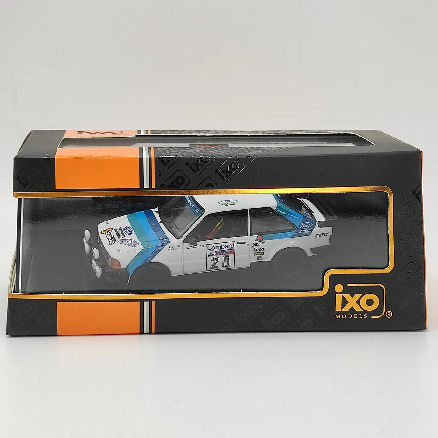 Modelo a Escala 1:43 de IXO, Escort MkIII RS 1600i # Modelo de Coche de Aleación 20 1983