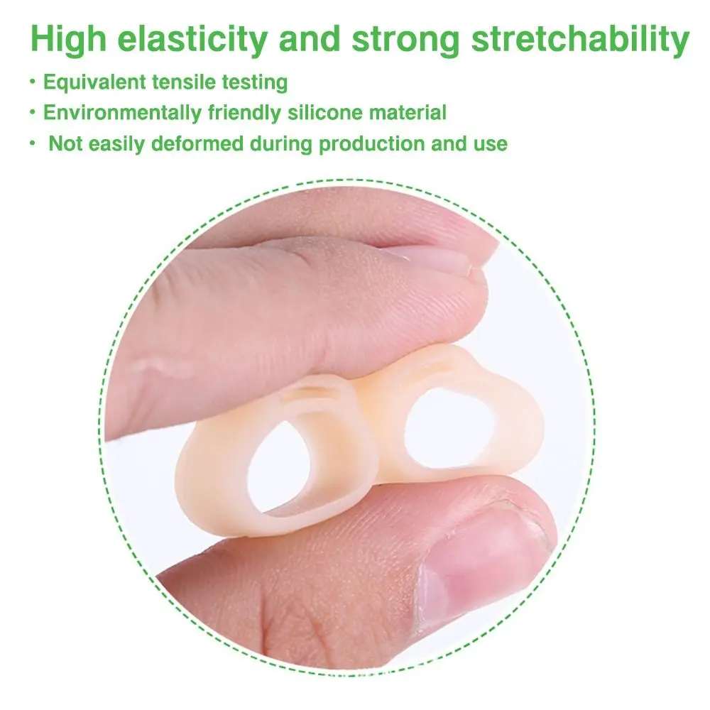 4Pcs Silicone Guzheng Nail Cover Practice Without Nail Tips Guzheng Finger Guard S/M/L String Instrument Practice Accessories