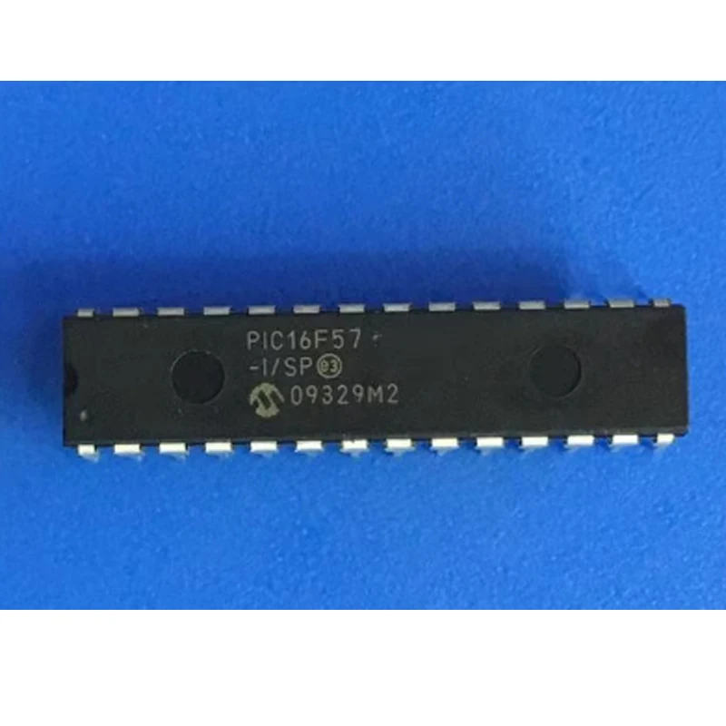 PIC16F57-I/SP PIC16F57-I/P DIP-28 المصنع الأصلي الجديد