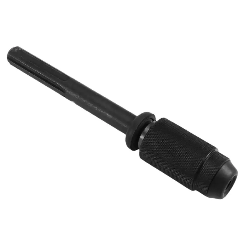 AT19-Electric Hammer Conversion Rod Chuck Five-Hole To Four-Hole Converter Black Conversion Rod Checkered
