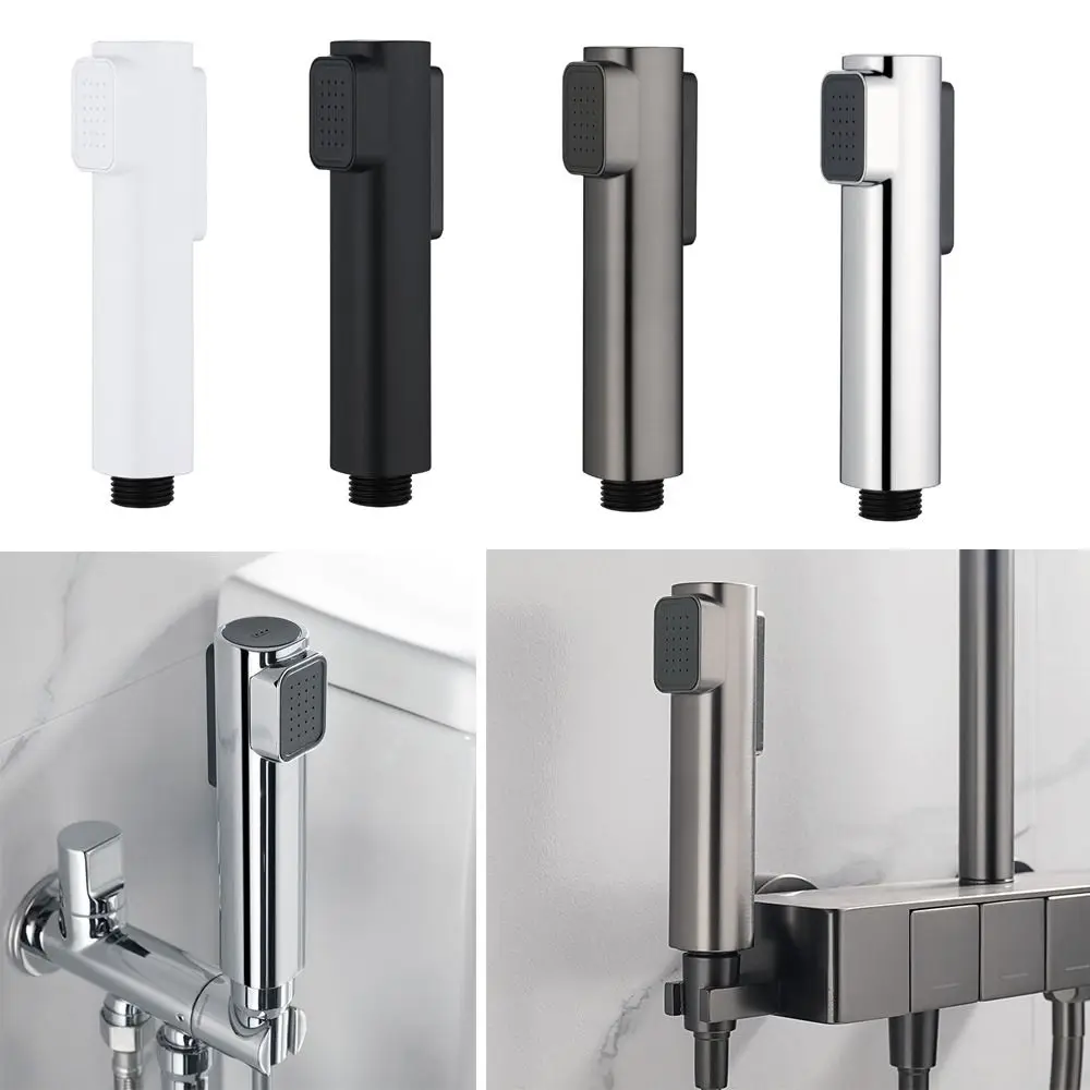 Handheld Toilet Faucet Sprayer Multi-functional High-Pressure Bidet Faucet Shower Head Self Bathroom Cleaning Accessories