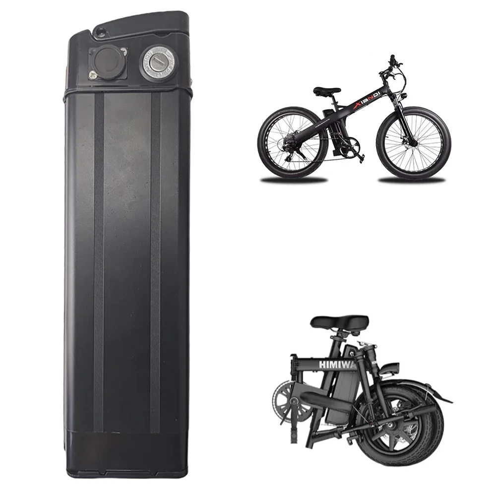 Shock Proof Silver Fish 36V LI-ION Battery 20Ah For 350W 500W 750W Bottom Heybike City Commuter