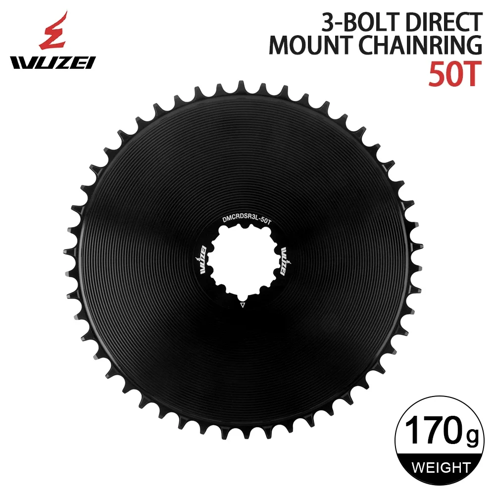 ROTOR ダイレクトマウントチェーンリング　50t ナローワイド 3ボルトダイレクトマウントチェーンリング 52t 40t 42t 44t 50t 54t