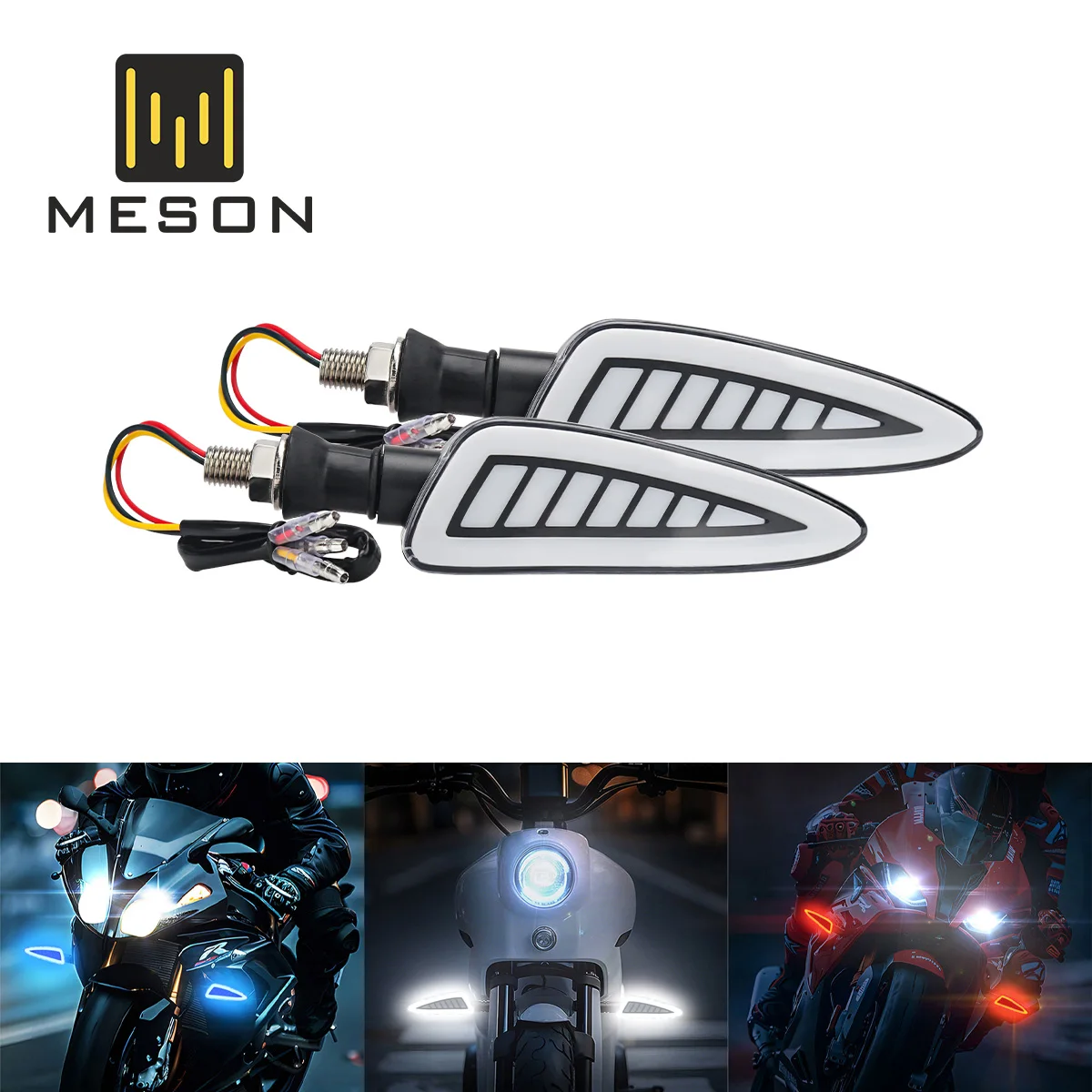 1Pair 12V Motorcycl…