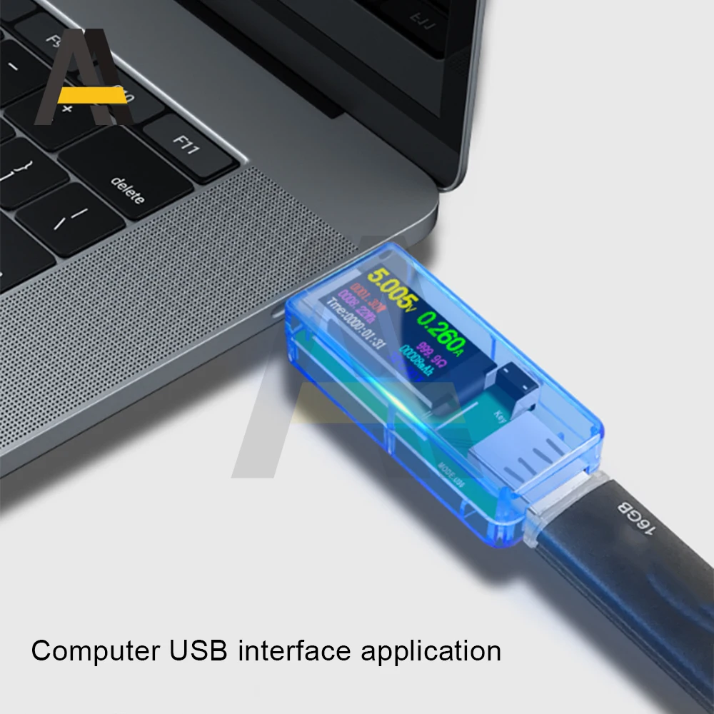 U96 13 في 1 USB تستر مؤشر الجهد الحالي مقياس التيار الكهربائي مقياس الطاقة تهمة تيار مستمر رقمي متعدد الفولتميتر Wattmeter