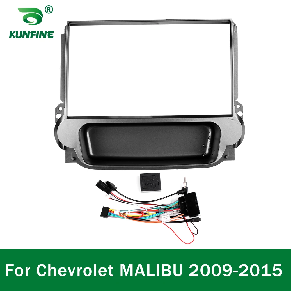 Car GPS Navigation Stereo For Chevrolet MALIBU 2009 - 2015 Radio Fascias Panel Frame Fit 2Din 9 inch In Dash headunit screen