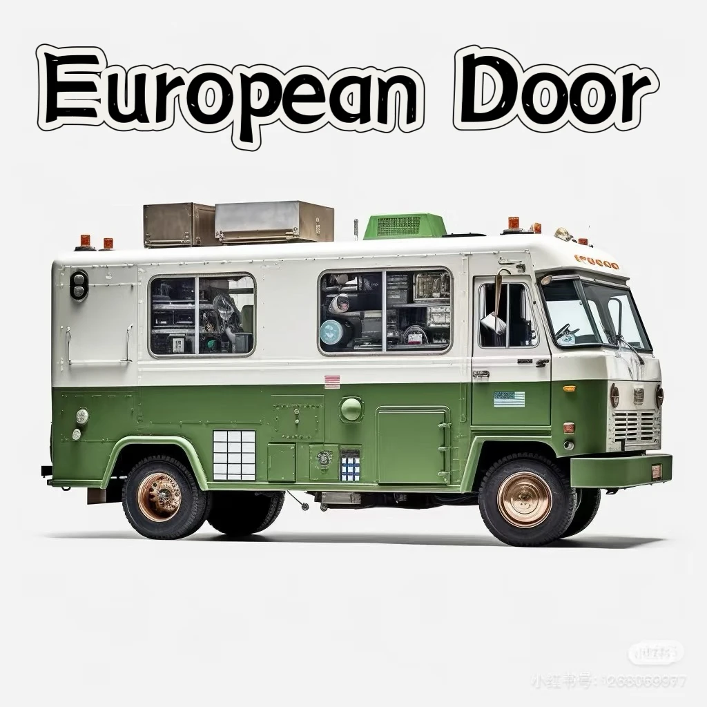 Factory Direct European Style Aluminum Alloy RV Door Panel 620*1800mm Caravan Entry Door For Wholesale
