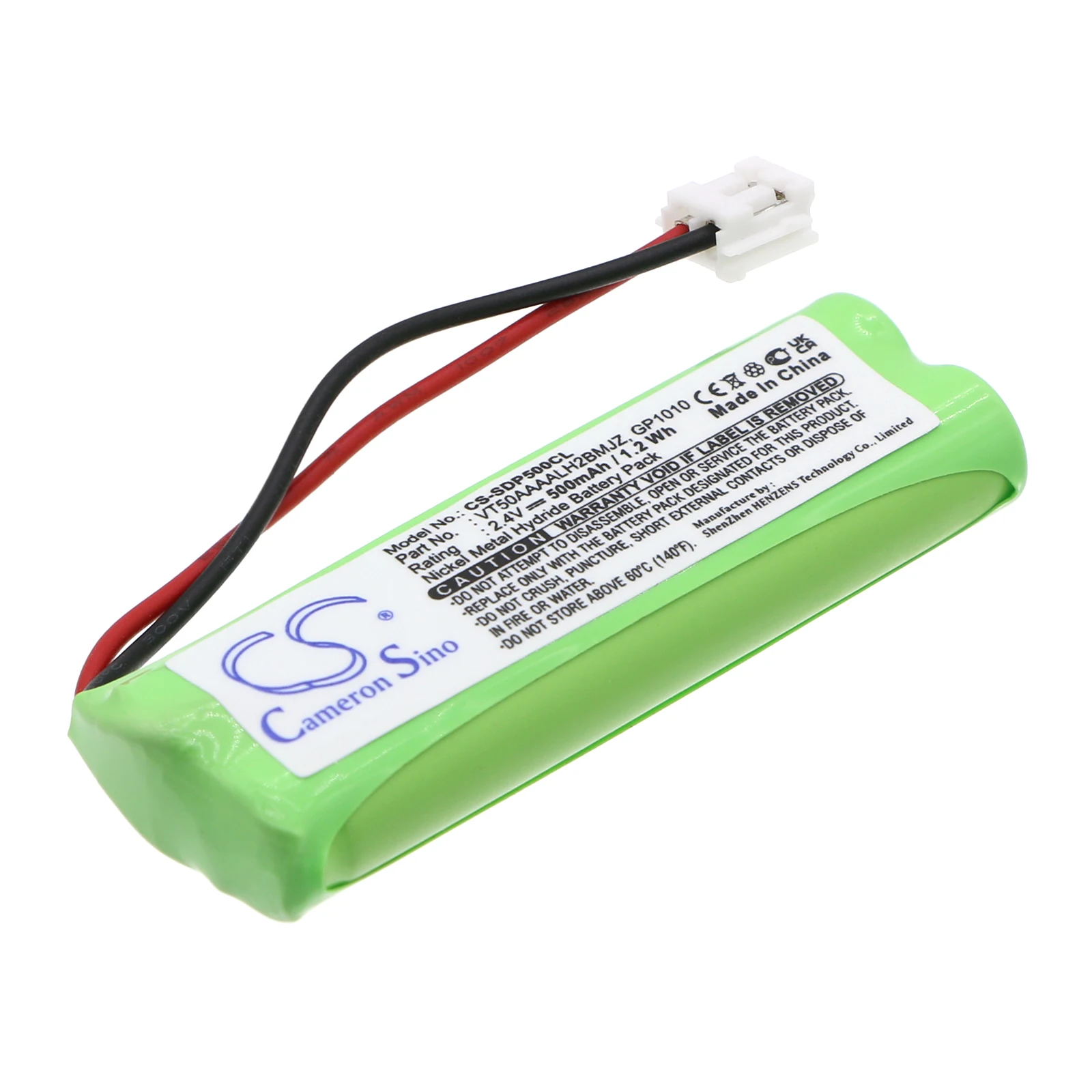 2026 NEW 2.4V 500mAh replacement Battery GP1010 for Audioline Monza 480,For Medion MD82973,MD83024, For Swissvoice DP500,DP550