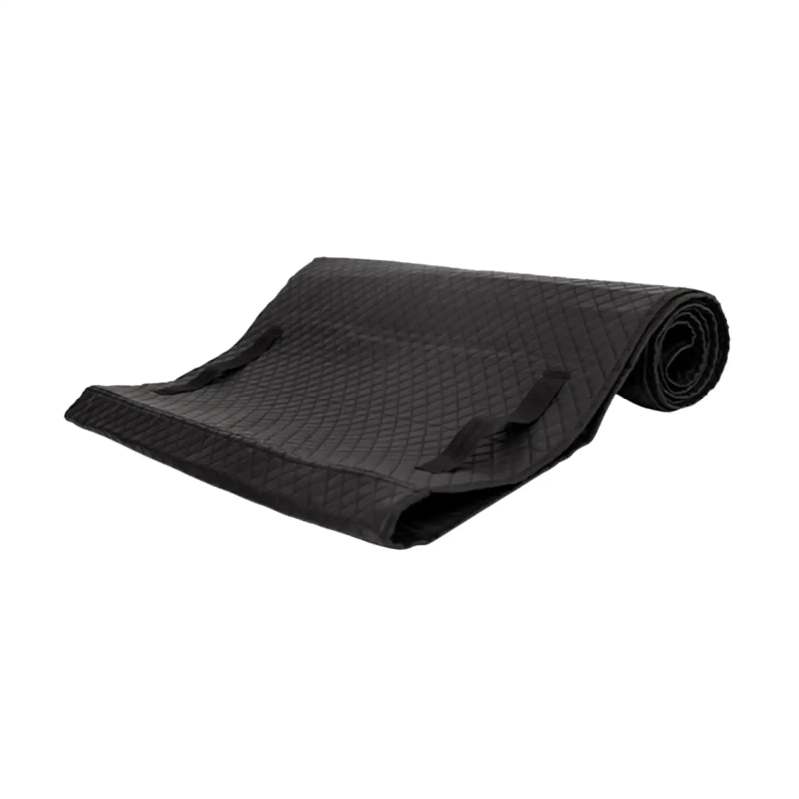 Maintenance Mat Rollable Sponge PU Driveway Rug Oil Spill Containment for Vehicle Garage Trailer