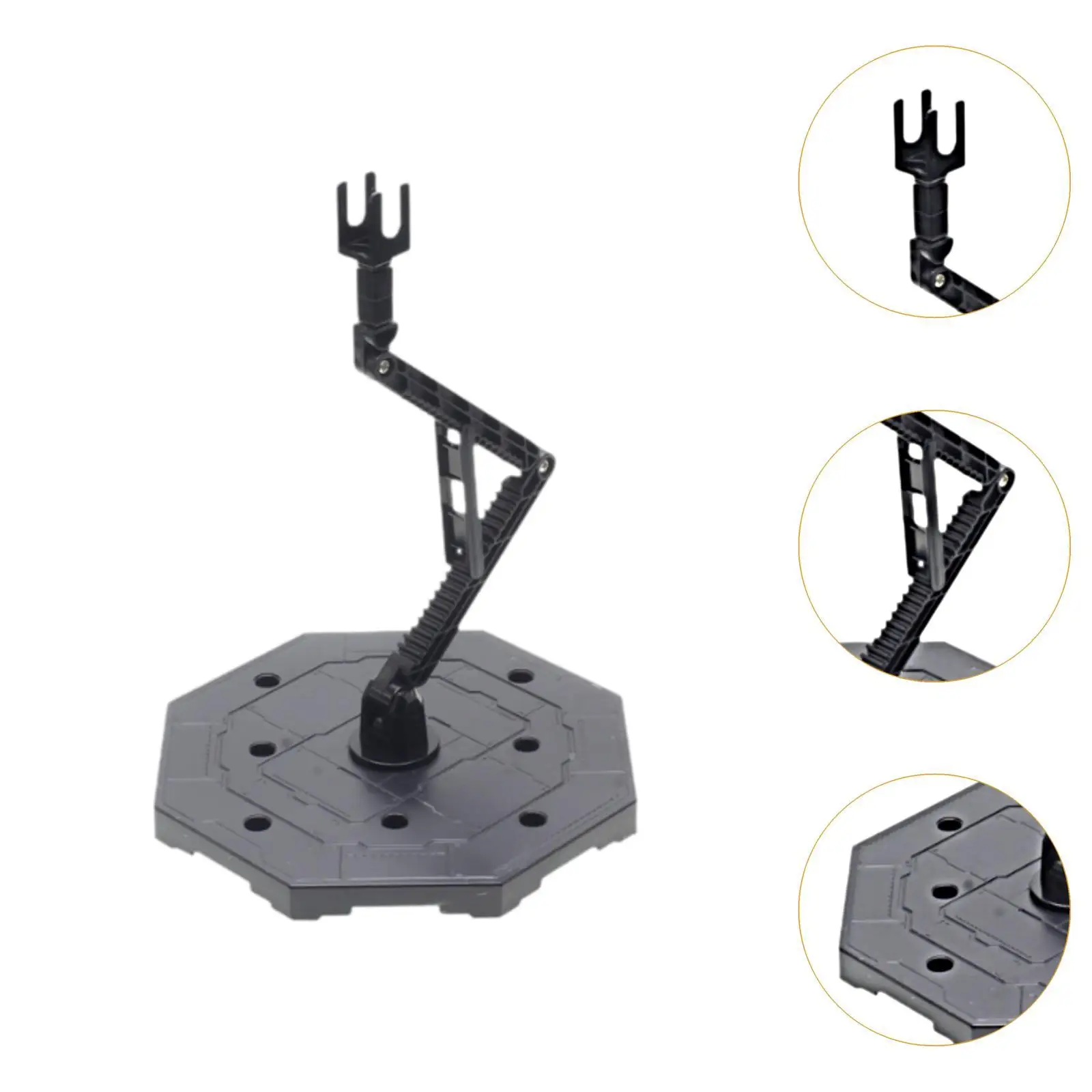 Présentoir de Base de figurine d'action, Support de modèle robuste et Stable et réglable, Support de modèle de poupée pour poupée 1/100