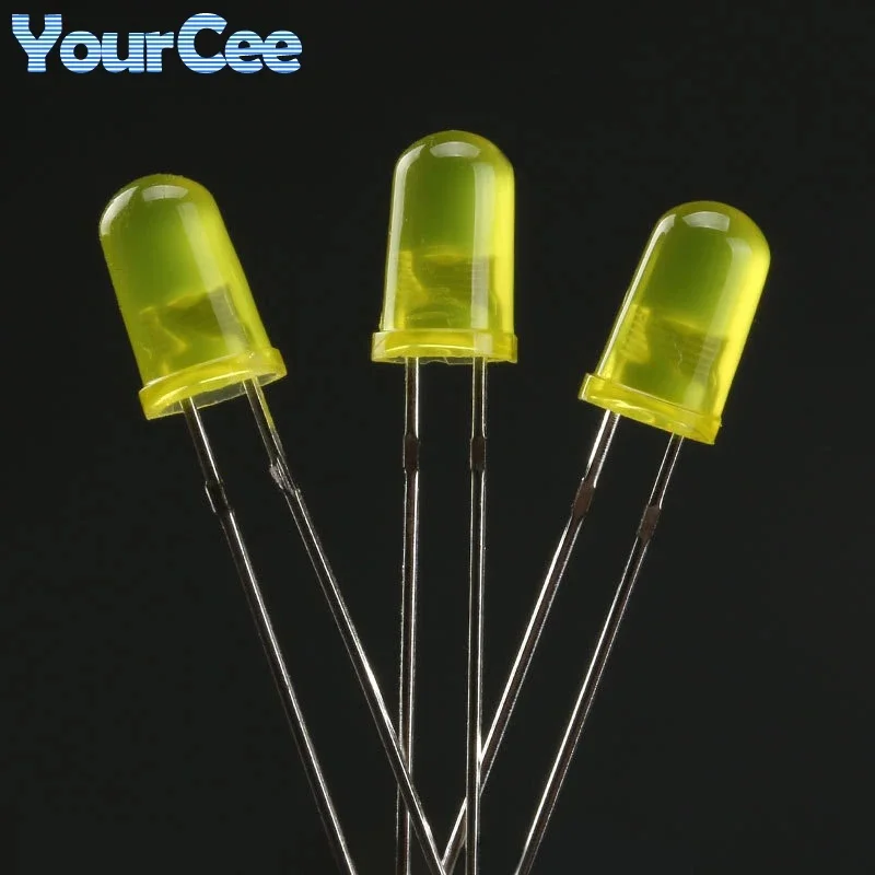 200pcs/60pcs LED Light Component Kit 3mm 5mm F3 F5 LED Diode Assortment Pack Bag Box Red green yellow blue white orange pink